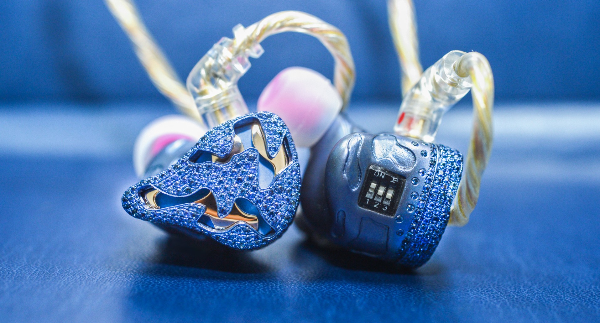 These sapphire encrusted earbuds are an outrageous synthesis of Hi