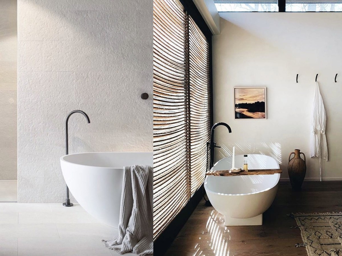 Mixing Scandi interior design with Japanese minimalism, how to create a Japandi bathroom in six stylish&nbsp;steps