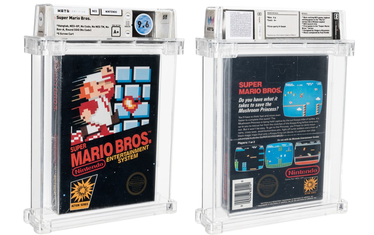 Rare Super Mario Bros video game sets sales record at auction, here’s ...