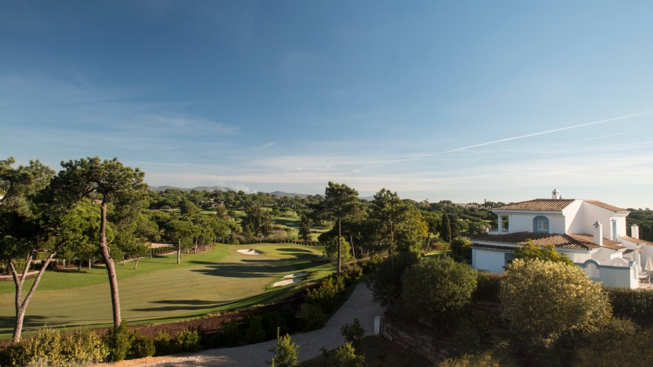 Beautiful view of the Four Seasons Fairways golf course in Portugal