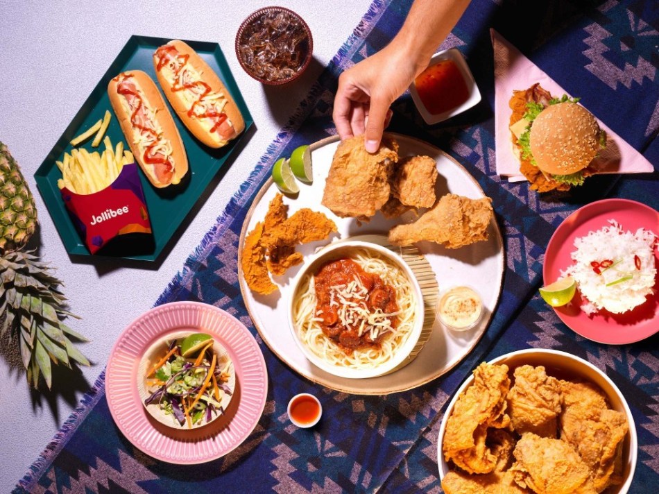 The best-selling items at Jollibee