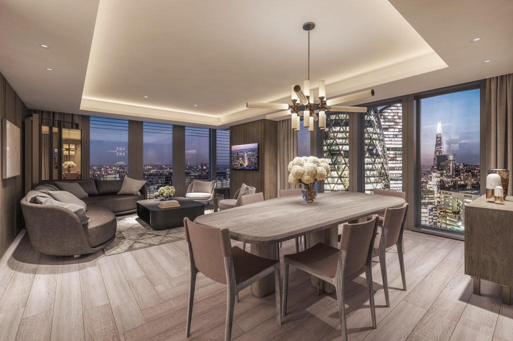 Pan Pacific London Suite with city view