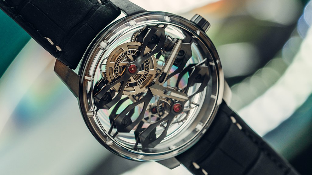 Limited Edition Girard-Perregaux and Aston Martin watch reveals intricate internal detail