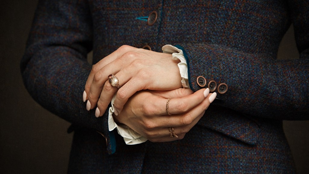 Isle of Harris tweed jackets cuffs and buttons