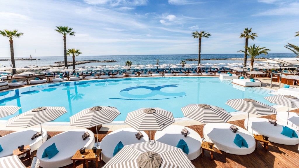 The pool at Ocean Club Marbella