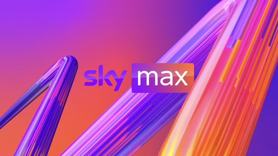The colourful Sky Max logo