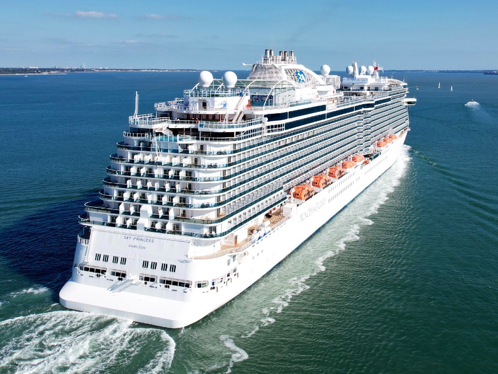 Sky Princess in Southampton