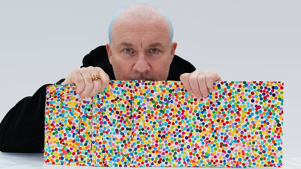 Damien Hurst prepares for Frieze London with digital art