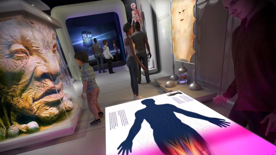 Concept art for Doctor Who Worlds of Wonder exhibition