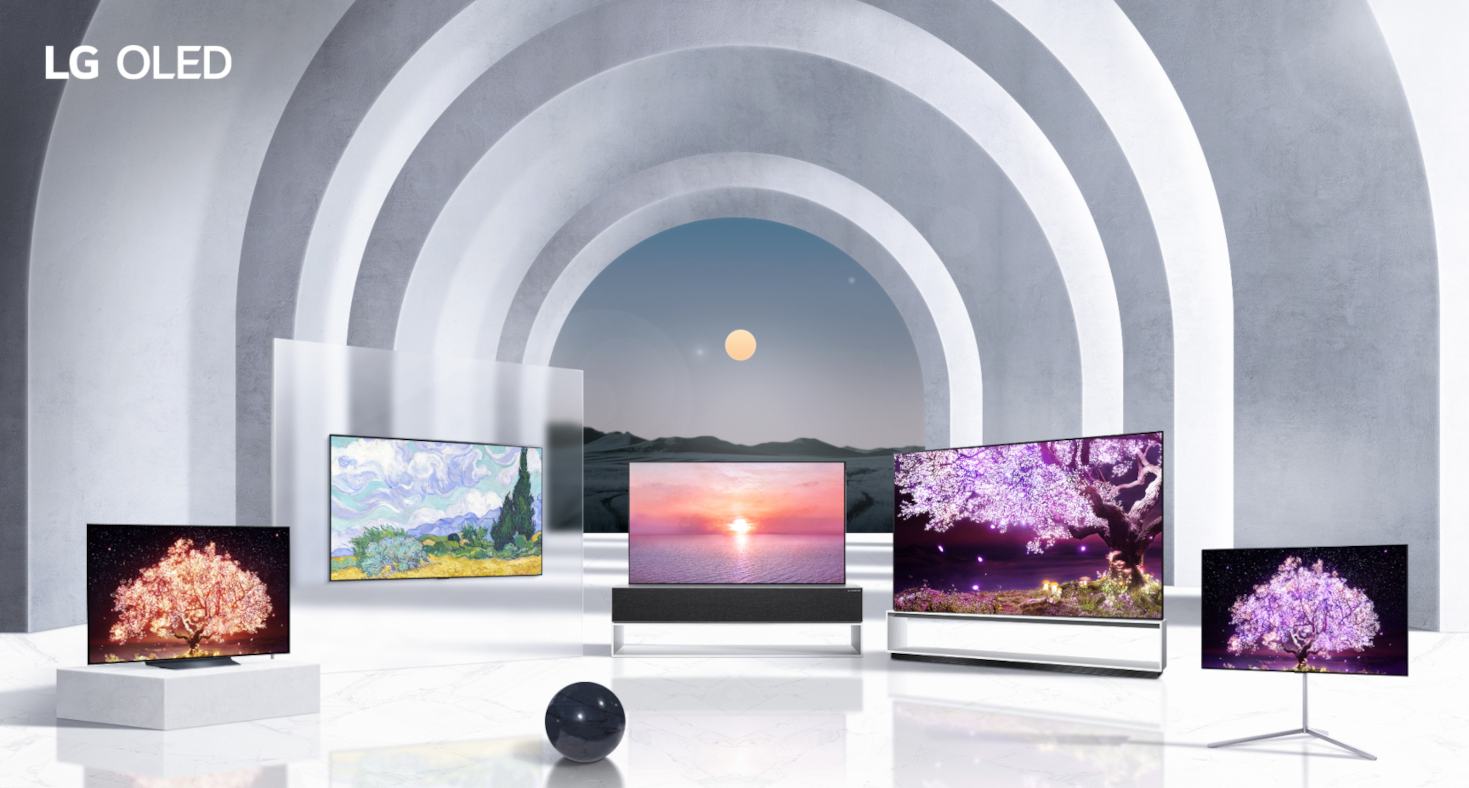 LG's OLED TV range for 2021