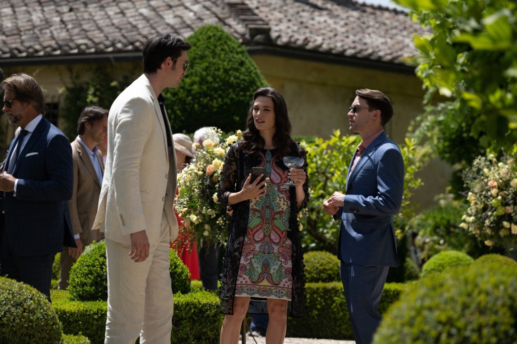 Succession S03 wedding filmed at Villa Centinale