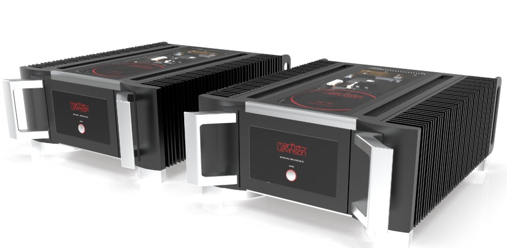 Mark levinson MKL50 mono amps side by side