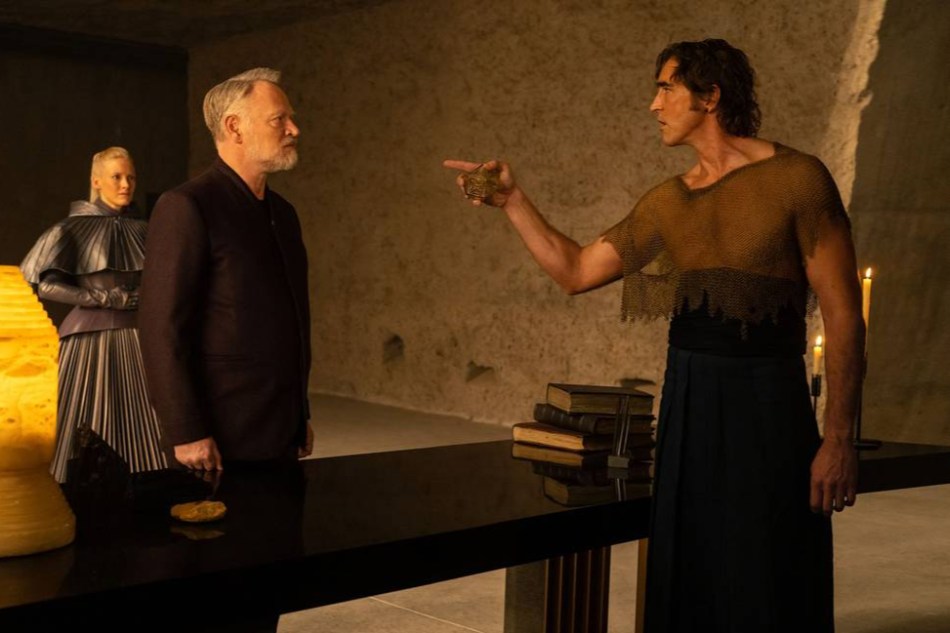 First scene from Foundation S2 stars Jared Harris