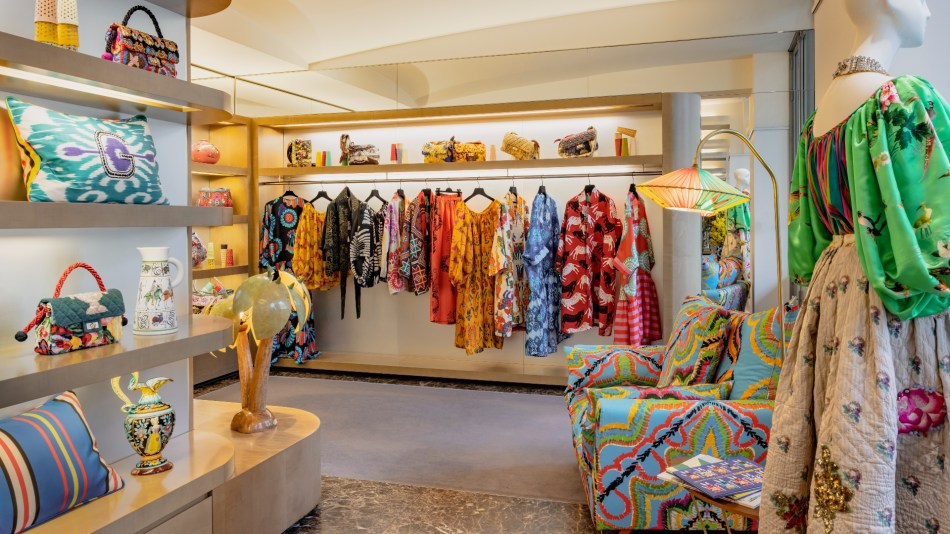 Inside the Rianna and Nina store in Paris