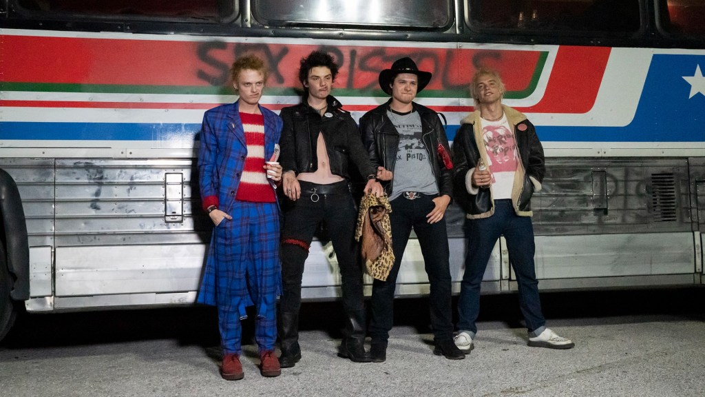 The Sex Pistols in Danny Boyle's Pistol TV show