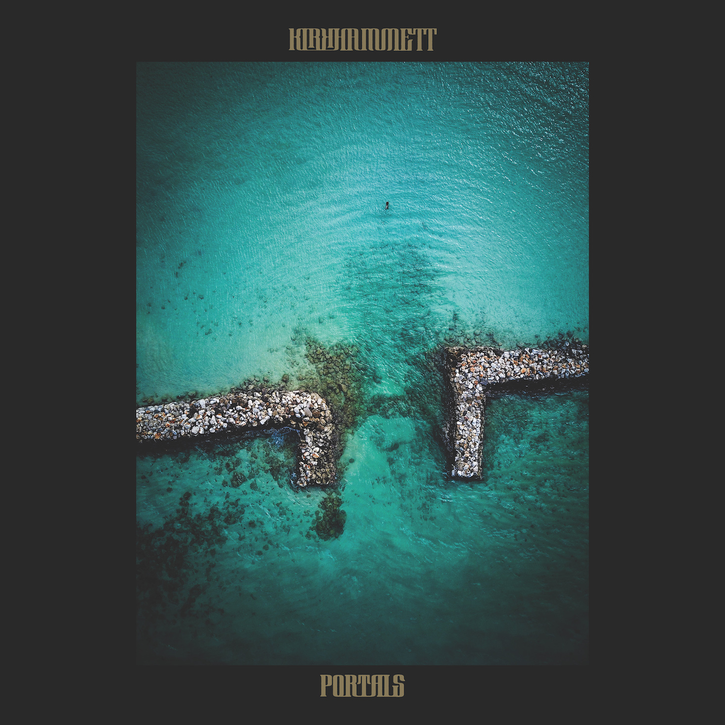 The sleeve art for Portal EP by Kirk Hammett