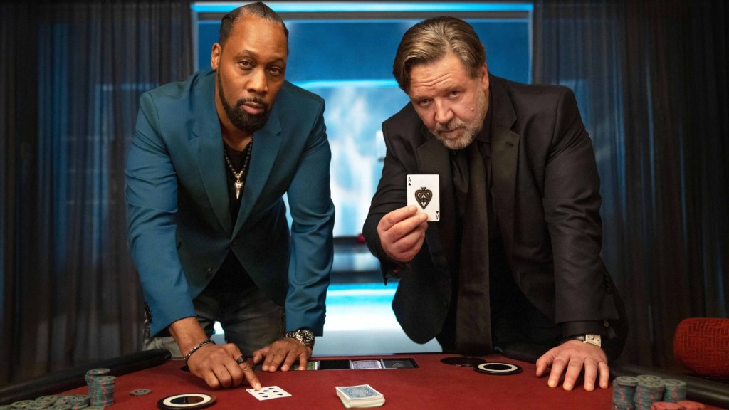 Russell Crowe directs and stars in thriller Poker Face