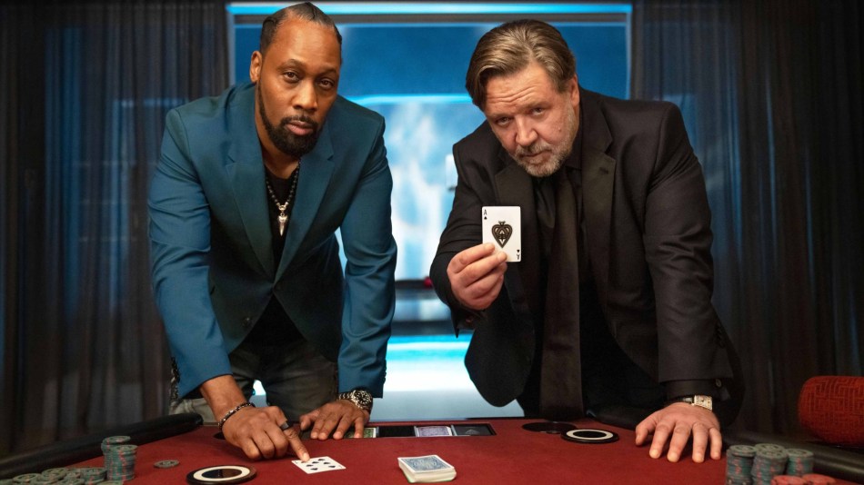 Russell Crowe directs and stars in thriller Poker Face