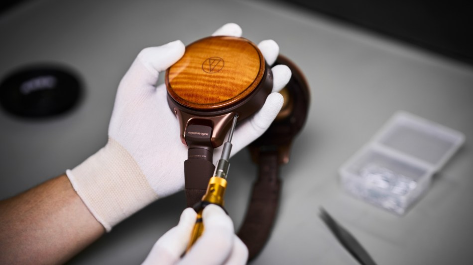 The Audio-Technica ATH-WB2022 anniversary headphone process