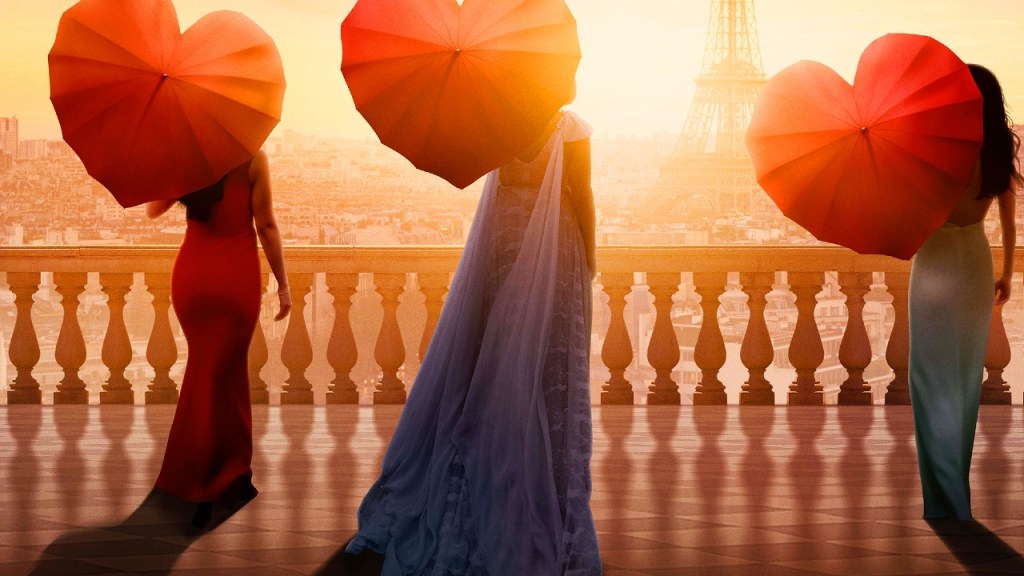 Poster art for Roku's Meet me in Paris movie