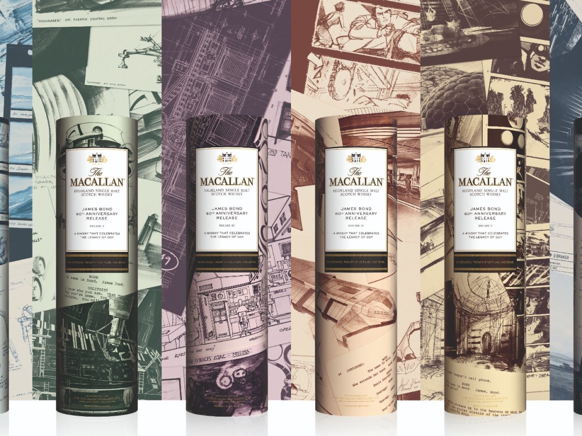 The Macallan launches limited-edition single malt James Bond whisky&nbsp;collection