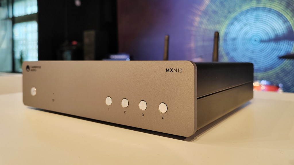 The Cambridge Audio MXN10 network player at the brand's London HQ
