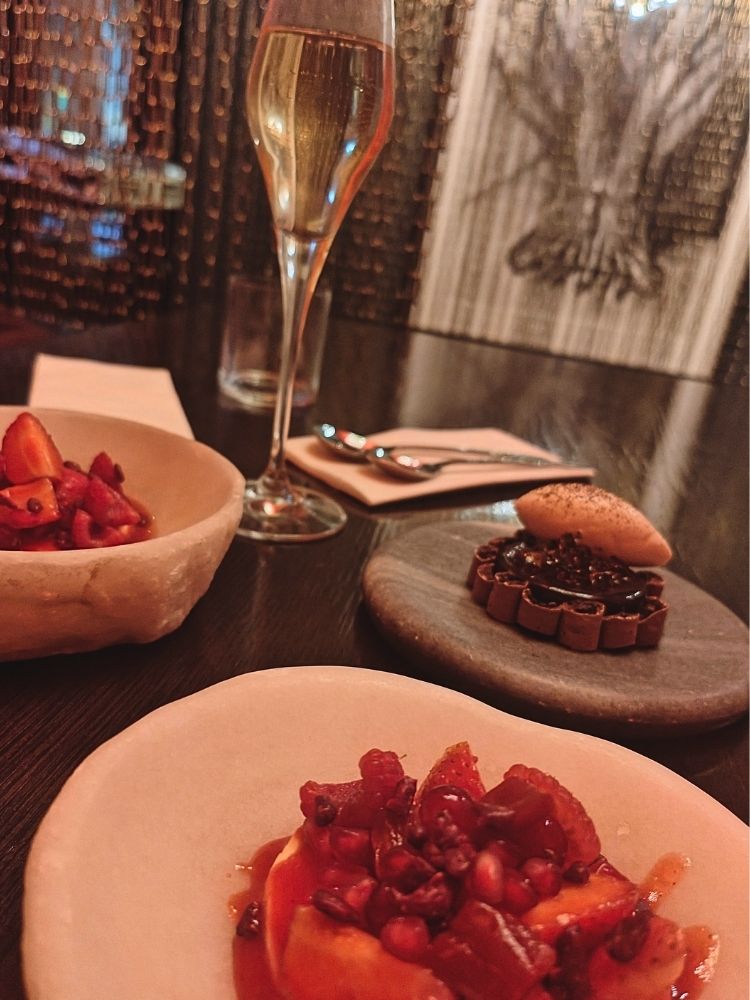 Rich desserts provide a fitting end to YOPO's free-flowing brunch