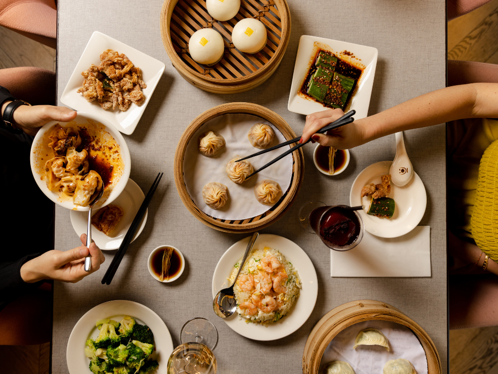 Dumplings at Din Tai Fung, Centrepoint
