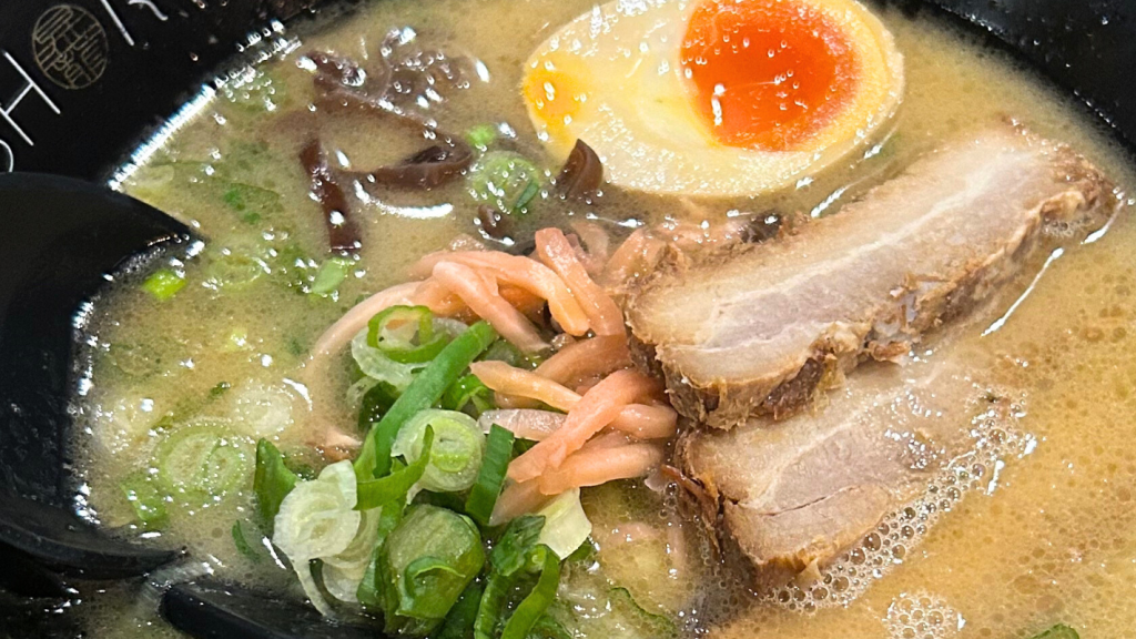 Ramen bowl at Shoryu