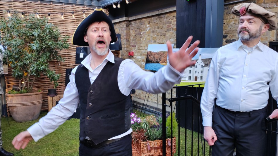 The Macallan Pioneers Experience actors