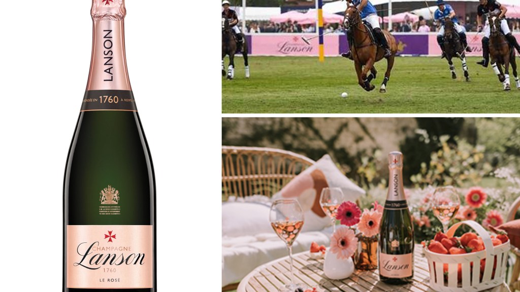 Champagne Lanson at Chestertons Polo in The Park