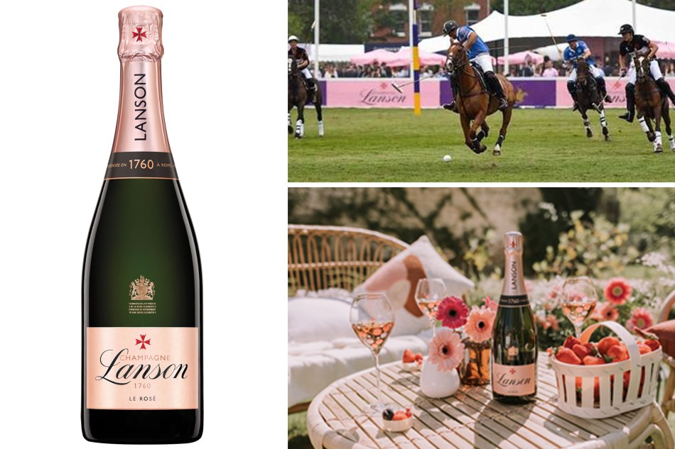 Champagne Lanson at Chestertons Polo in The Park