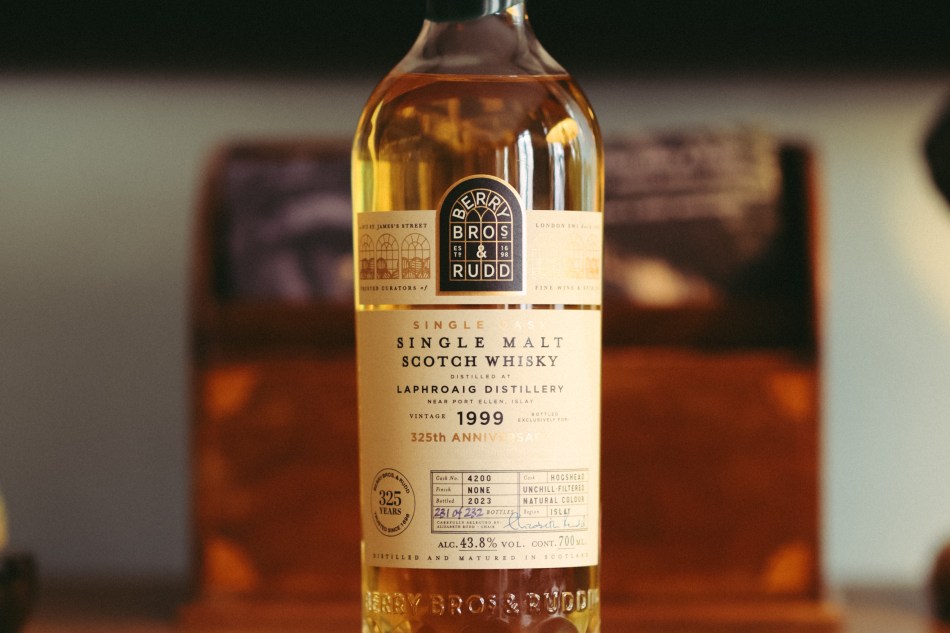 Berry Bros. & Rudd 325th Anniversary Laphroaig 1999 Single Malt Scotch Whisky