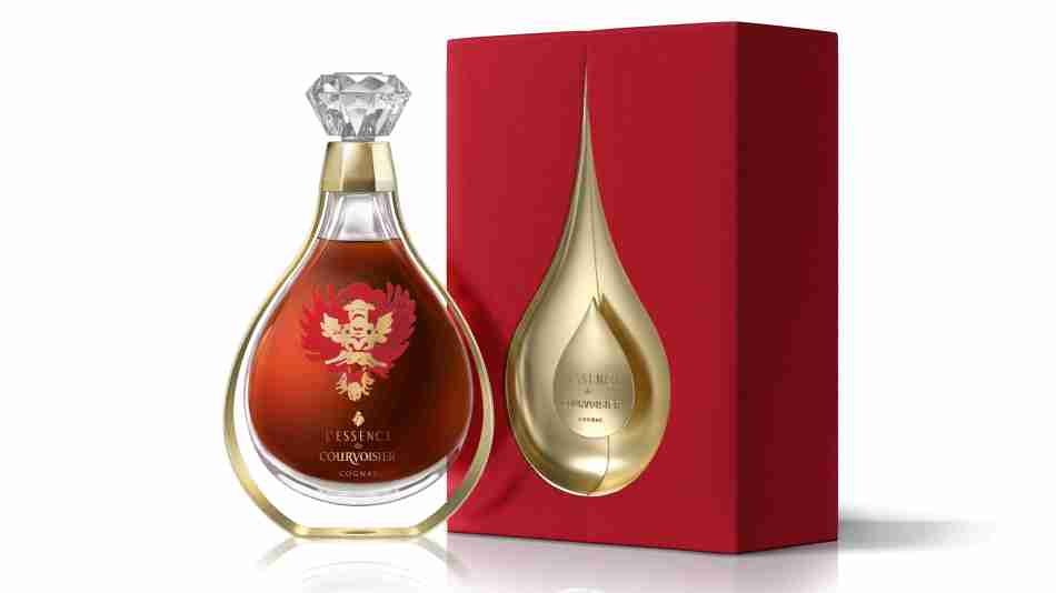 Courvoissier L'Essence Year of the Dragon bottle and box