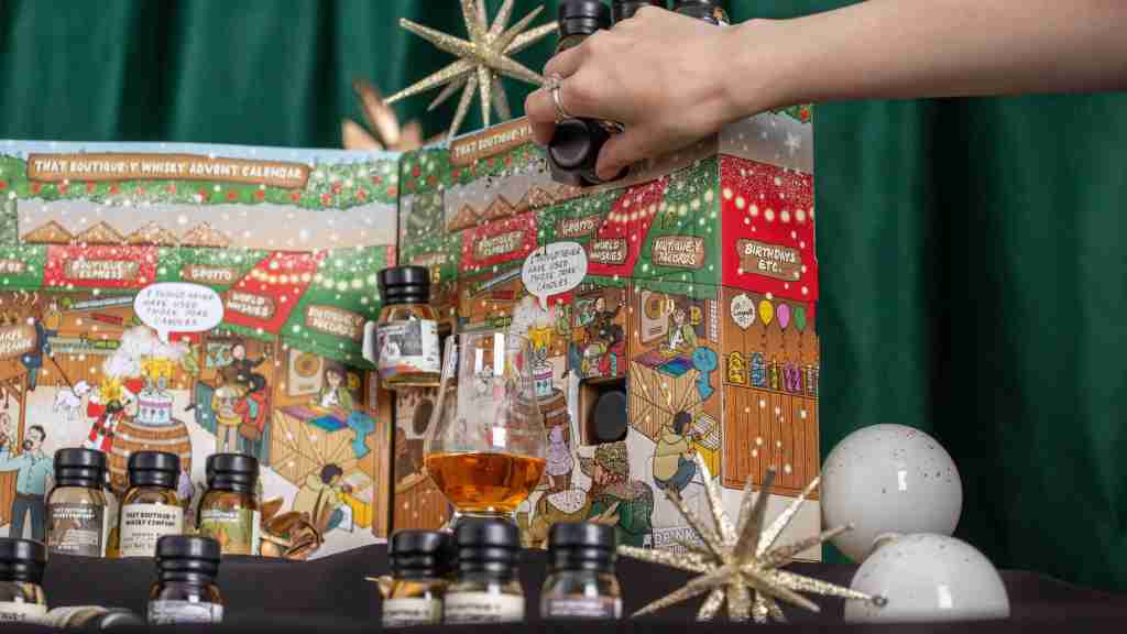 A whisky advent calendar