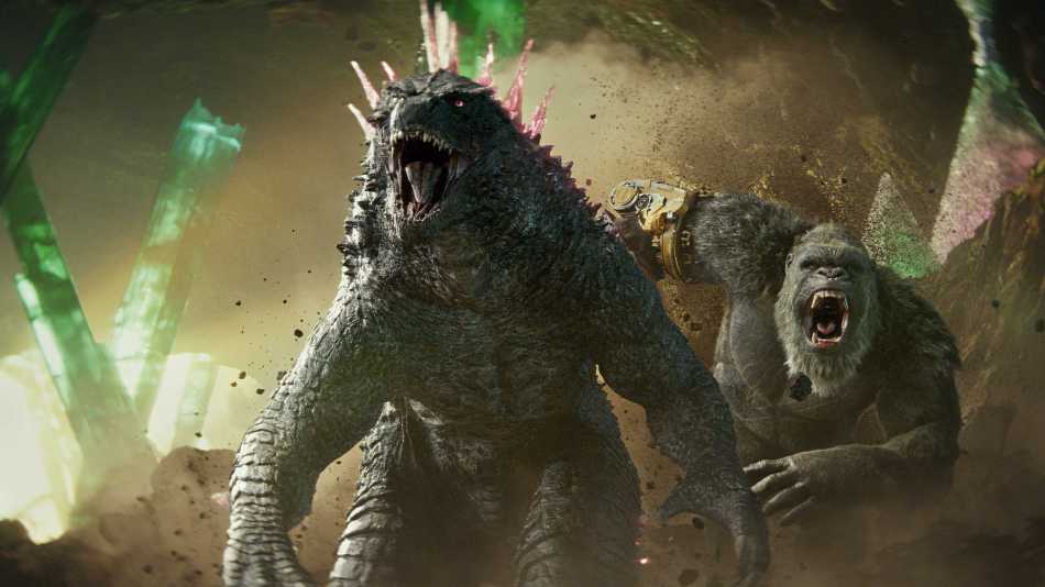 Godzilla x Kong in tag team action