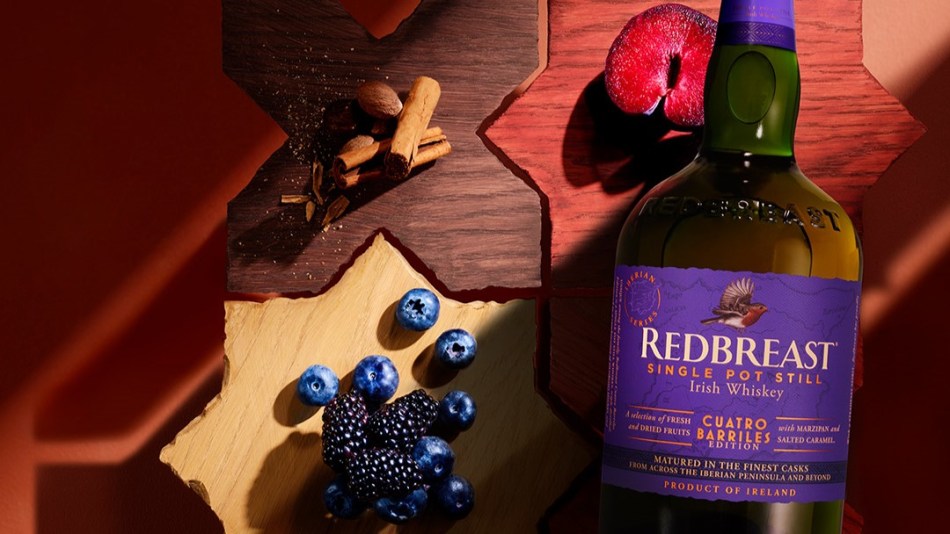 Redbreast Cuatro Barriles Edition with fruit