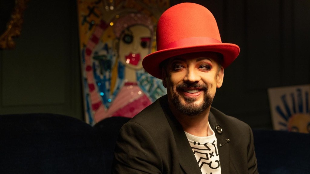 Boy George talking on Camden