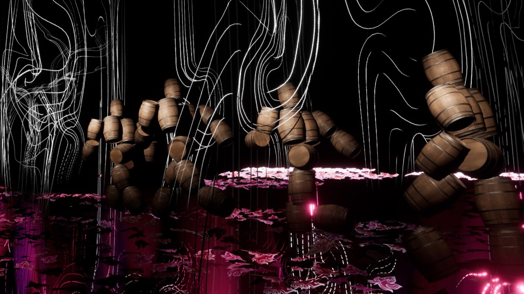 Walking cognac barrels in Hennessy's VR experience