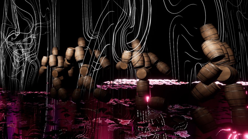 Walking cognac barrels in Hennessy's VR experience