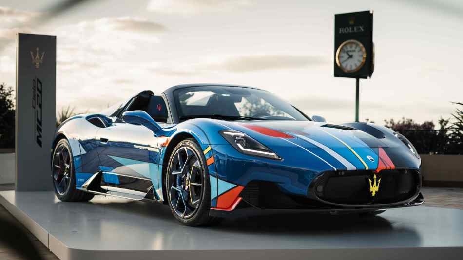 Maserati MC20 Cielo Opera d’arte Rolex Monte-Carlo Masters