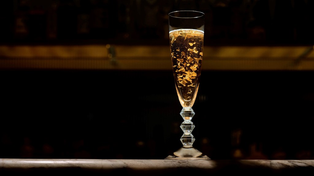 Maven of Mayfair cocktail on a bar