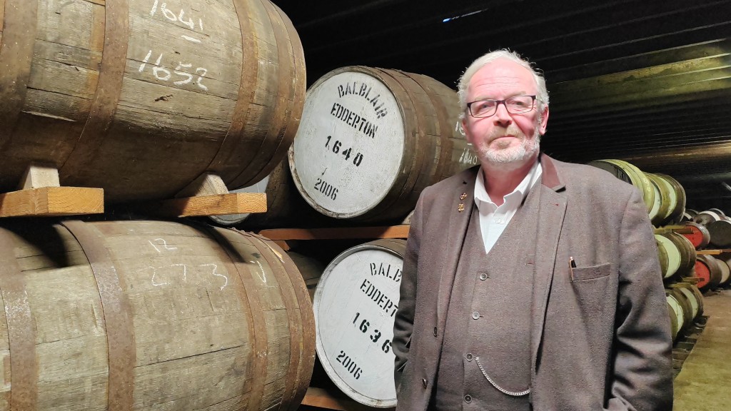 Balblair Master Distiller John Macdonald
