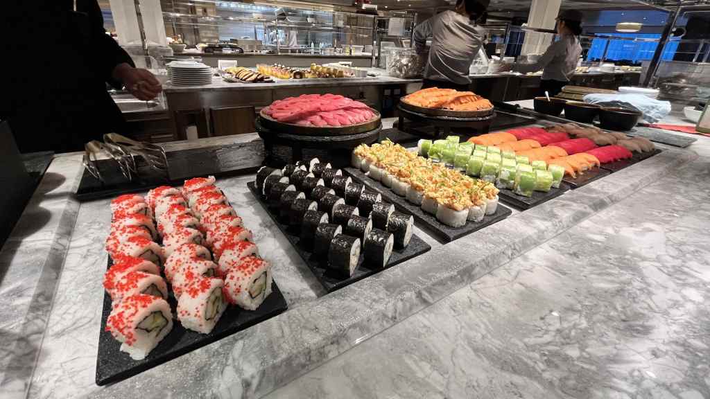 Sushi Station on Oceania Cruises