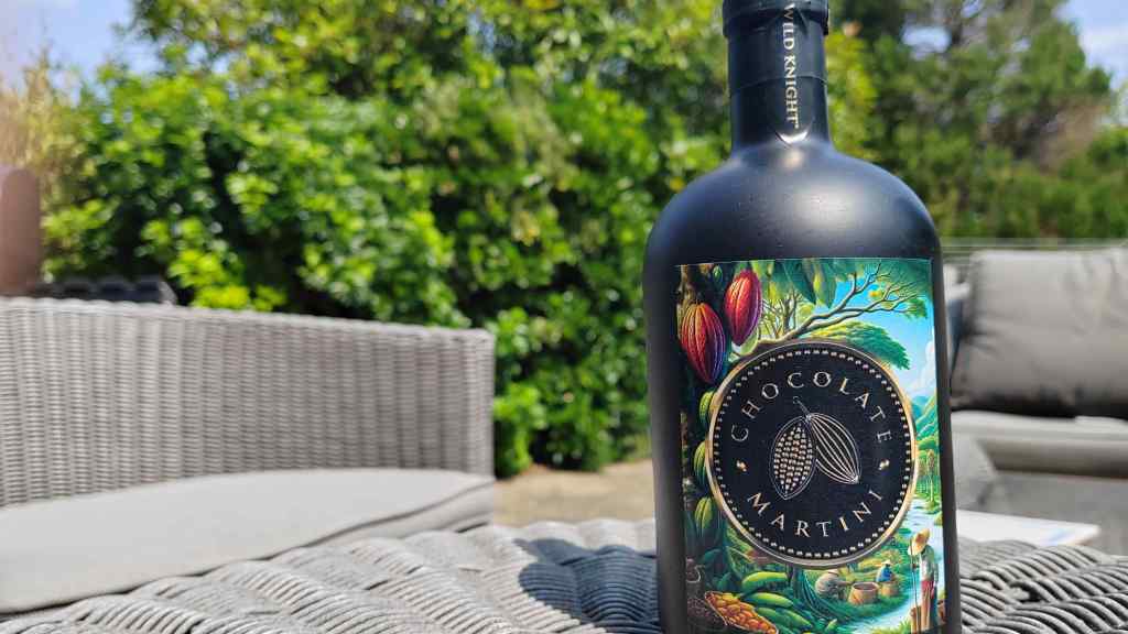 Wild Knight Chocolate Martini bottle