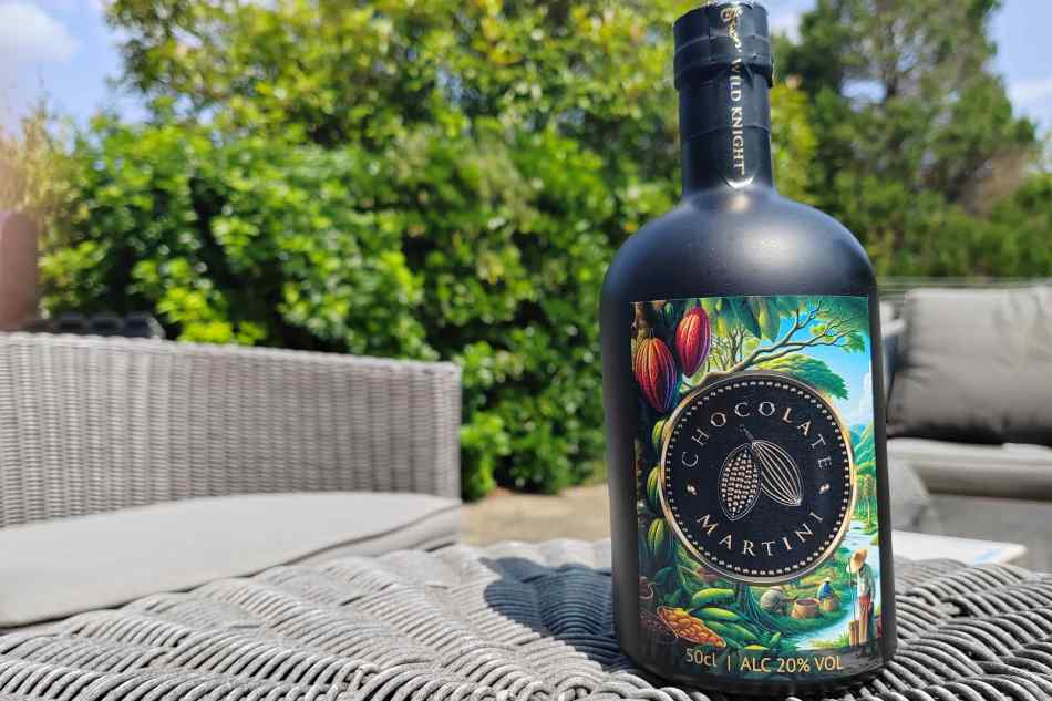 Wild Knight Chocolate Martini bottle