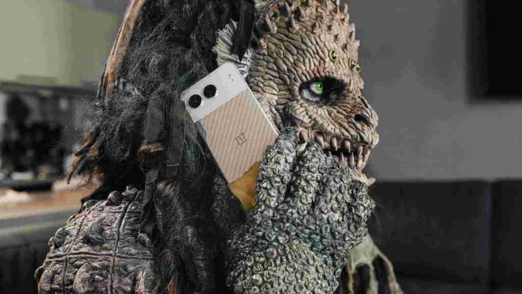 Lordi take a call on OnePlus smartphone