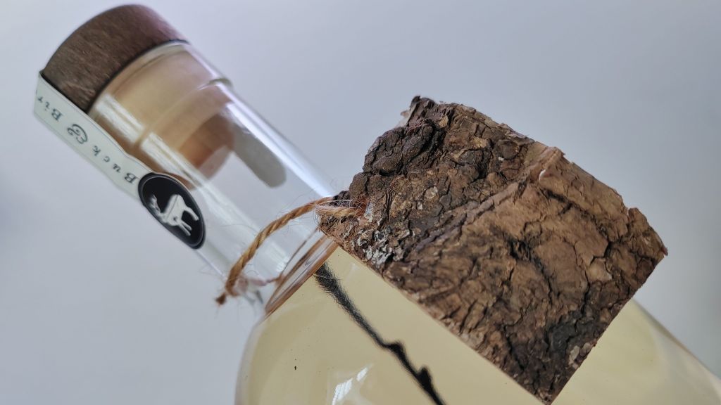 Birch wood sample on Birch vodka