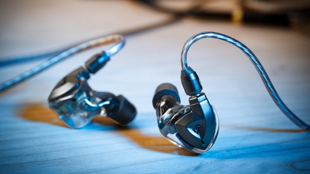 Campfire Clara IEM on background