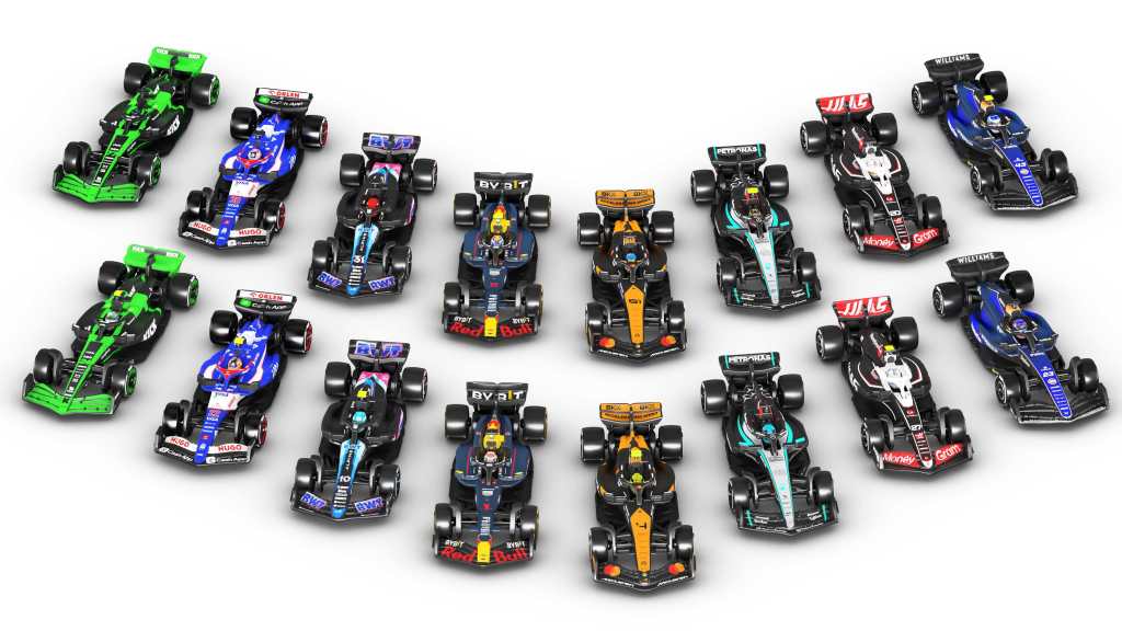 Hot wheels F1 car collection